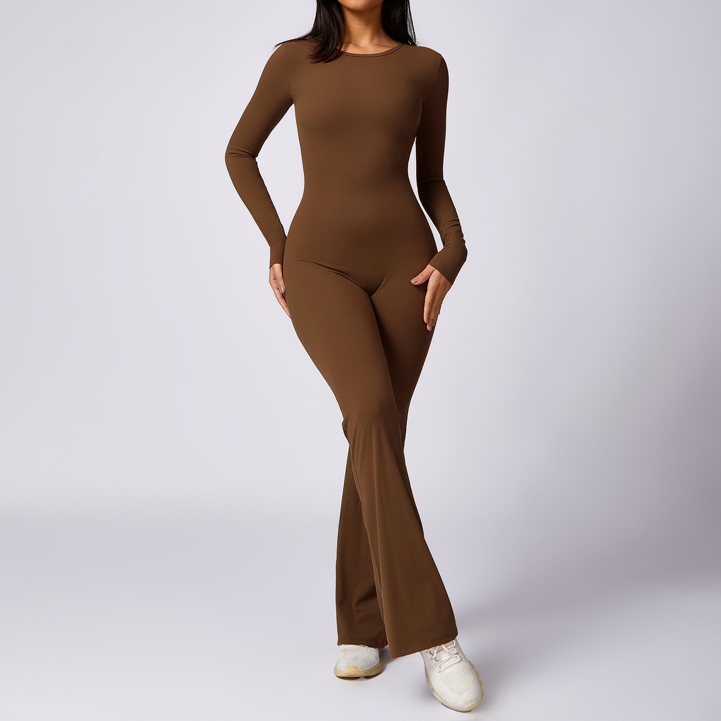 Long Sleeve Yoga Jumpsuit