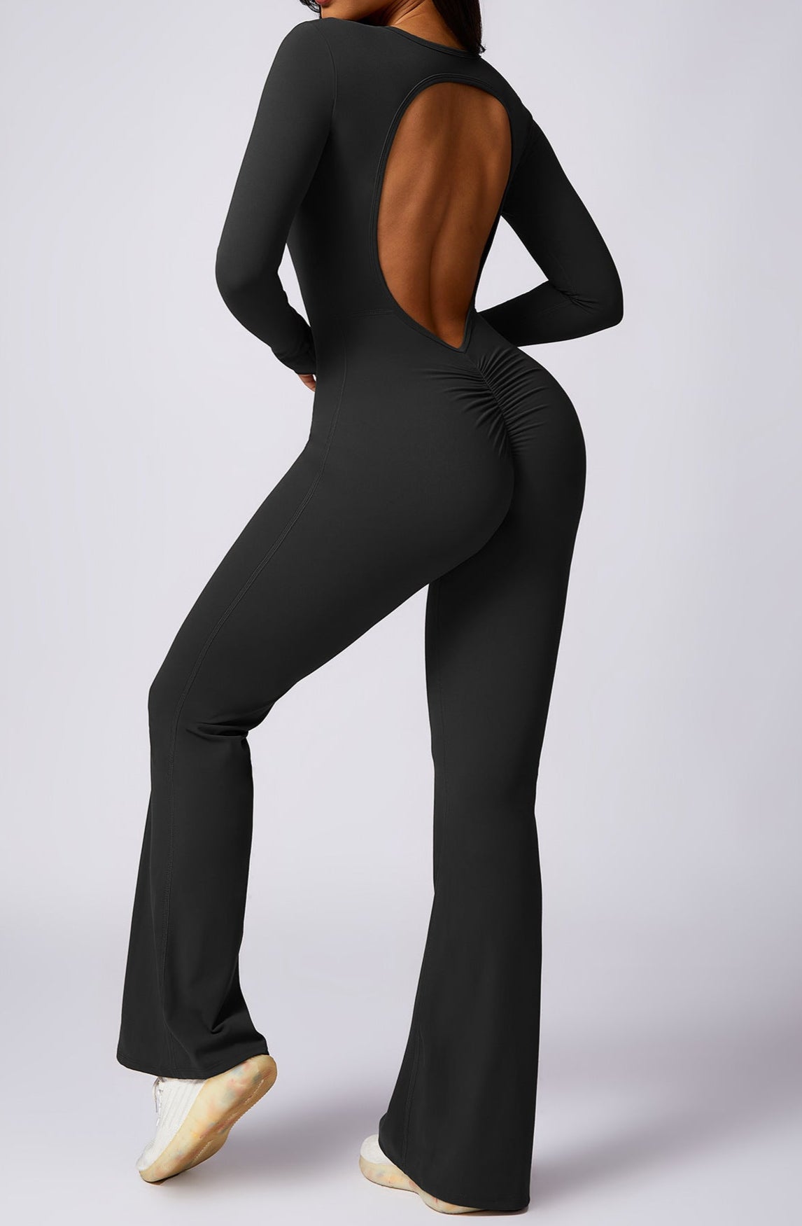 Long Sleeve Yoga Jumpsuit