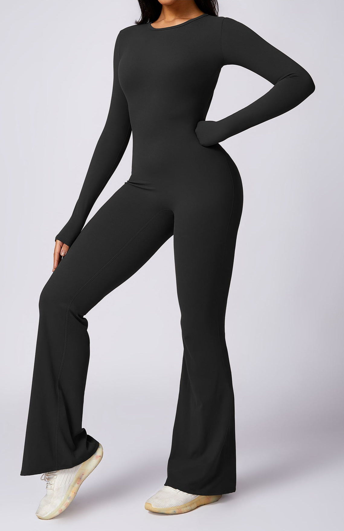 Long Sleeve Yoga Jumpsuit