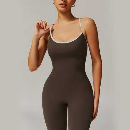 Solid Cross-Back Bodysuit