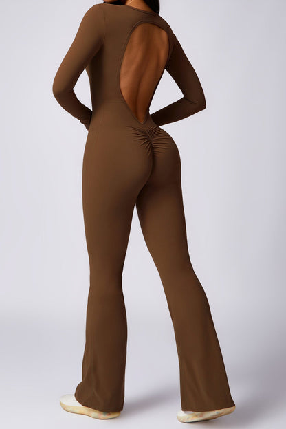 Long Sleeve Yoga Jumpsuit