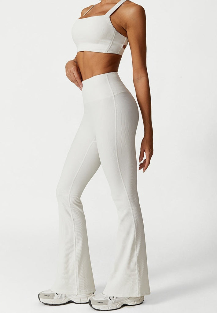 Tennis Top & Flare Bottoms