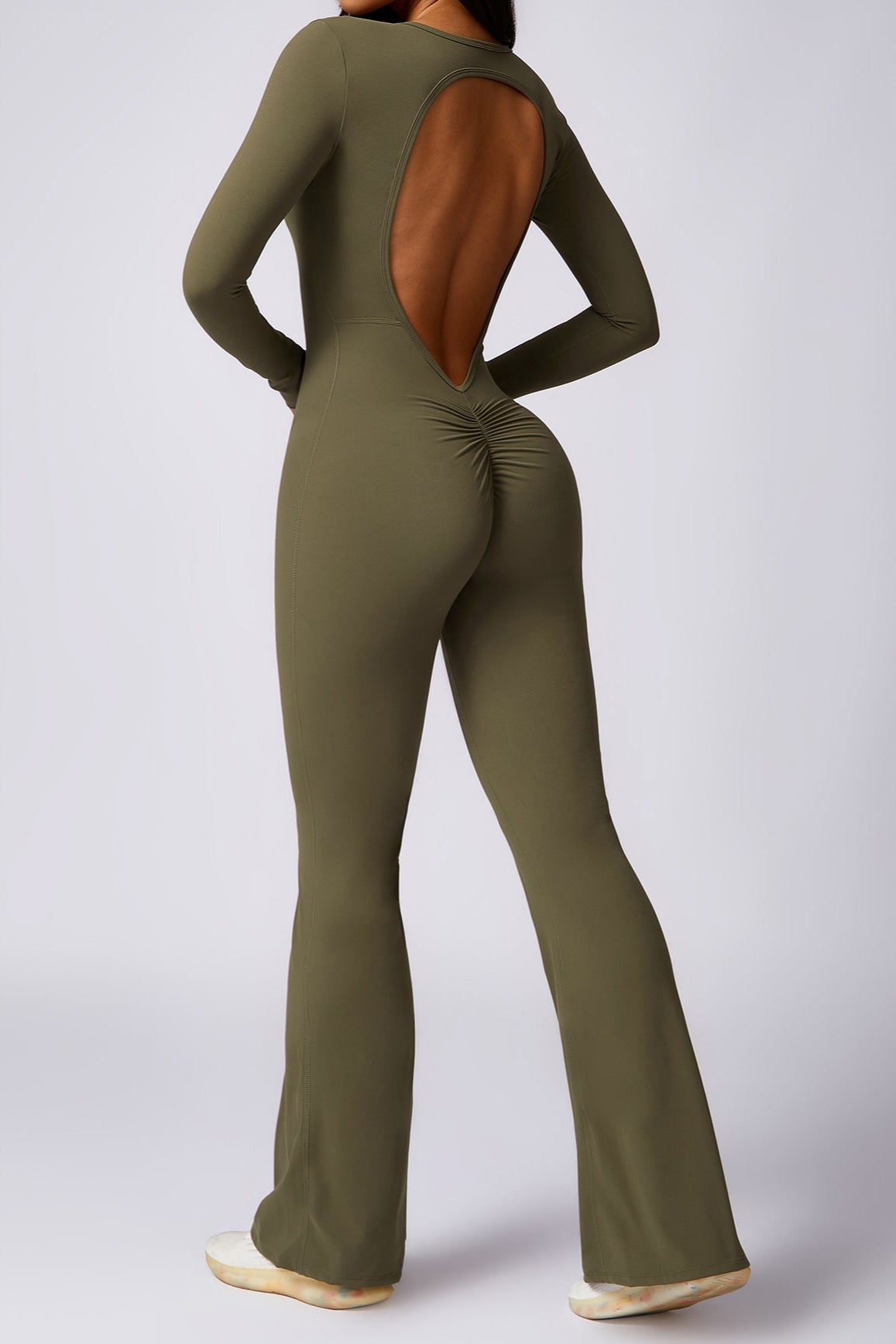 Long Sleeve Yoga Jumpsuit