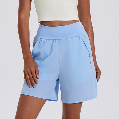 High Waist Loose Shorts