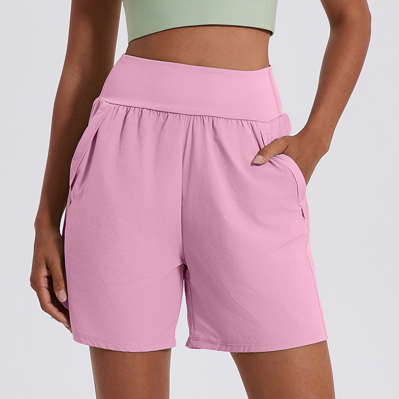 High Waist Loose Shorts