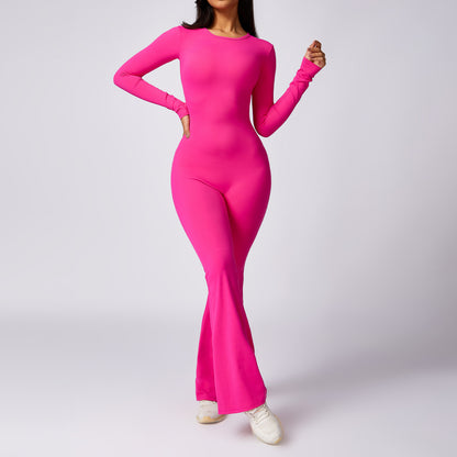 Long Sleeve Yoga Jumpsuit