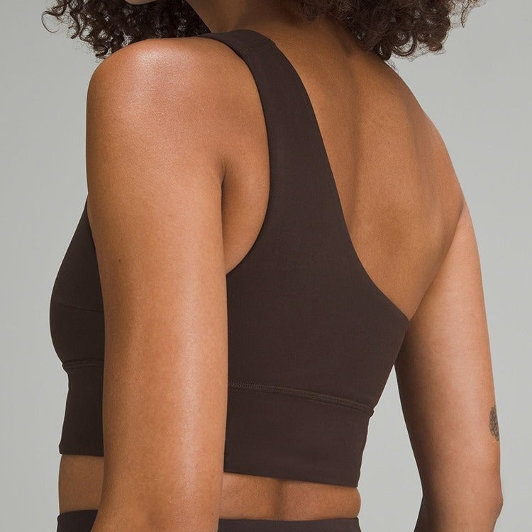 Seamless One-Shoulder Top