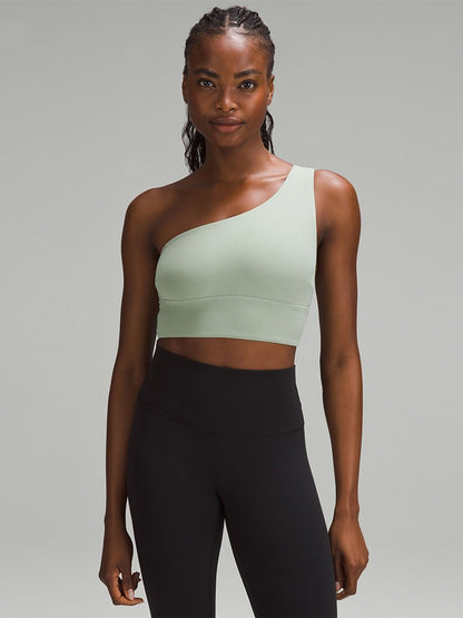 Seamless One-Shoulder Top