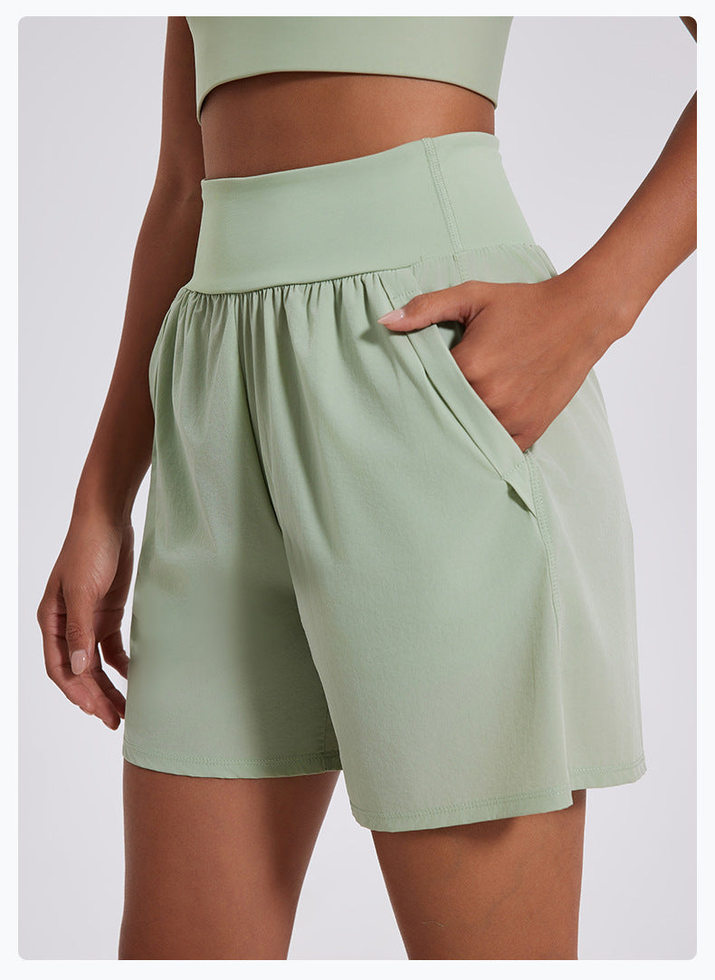 High Waist Loose Shorts