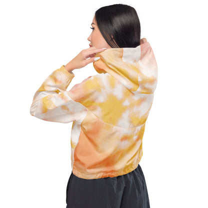 Tie Dye Cropped Windbreaker