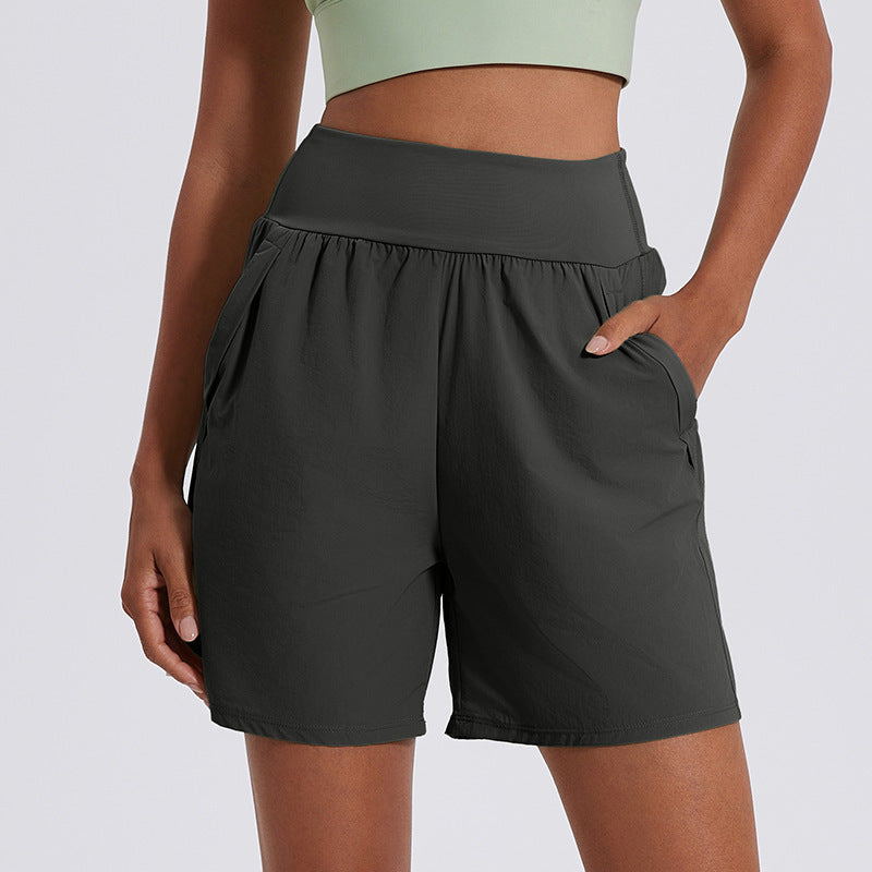 High Waist Loose Shorts