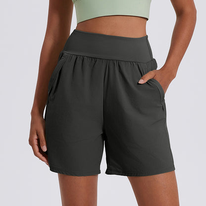 High Waist Loose Shorts