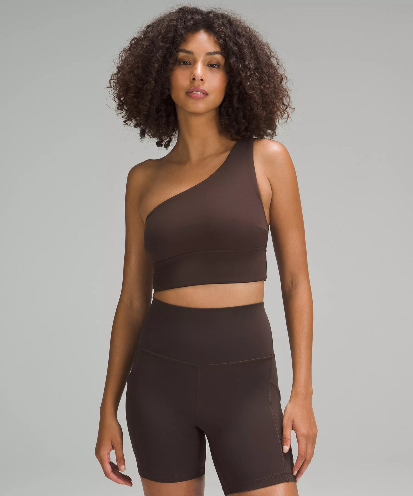 Seamless One-Shoulder Top