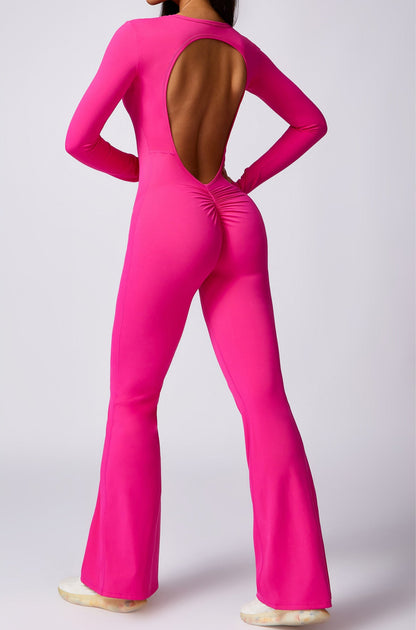 Long Sleeve Yoga Jumpsuit