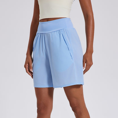 High Waist Loose Shorts