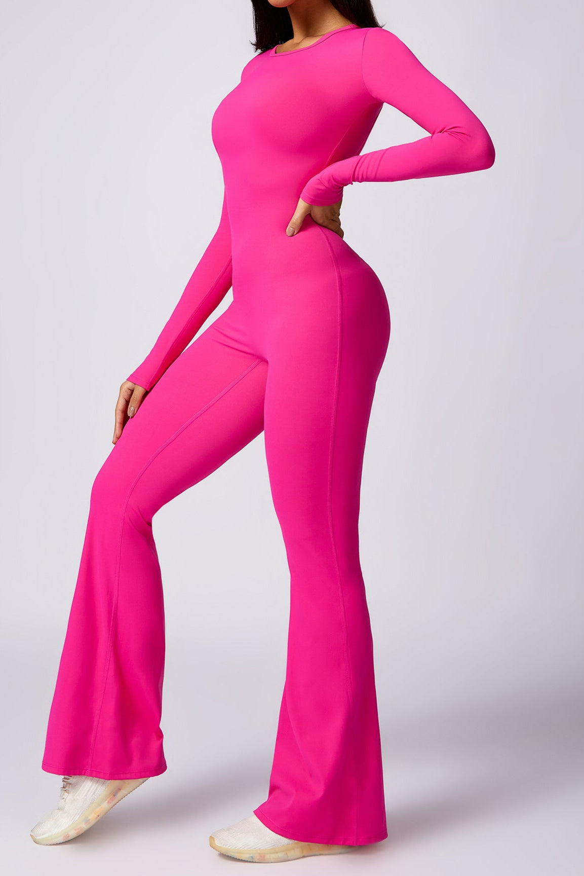 Long Sleeve Yoga Jumpsuit