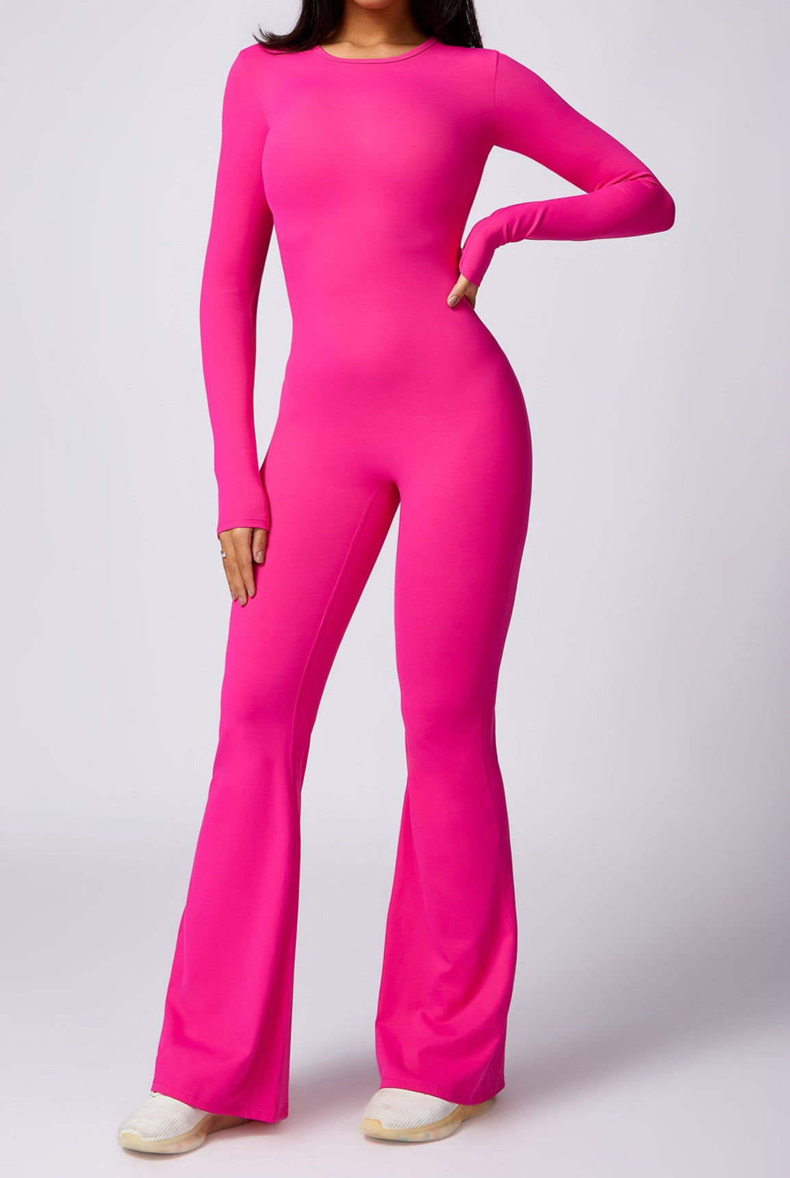 Long Sleeve Yoga Jumpsuit