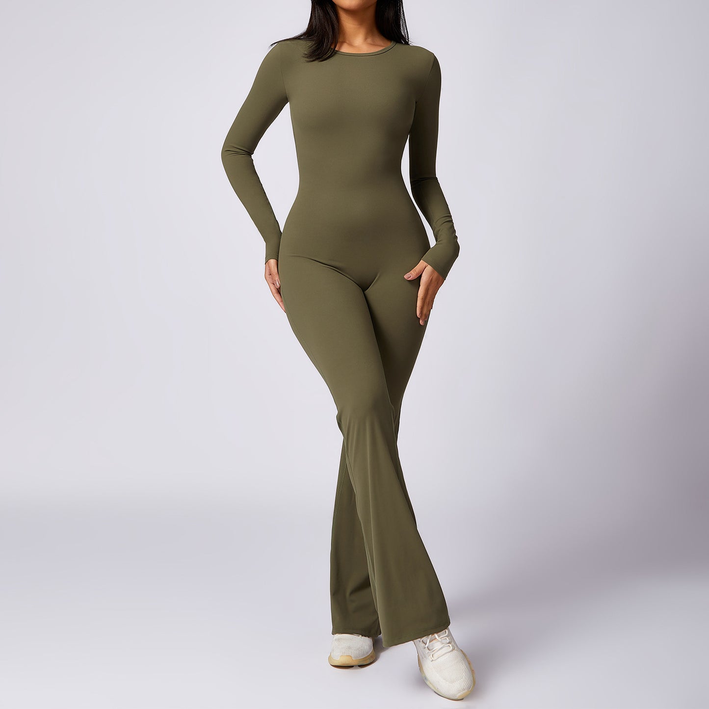 Long Sleeve Yoga Jumpsuit