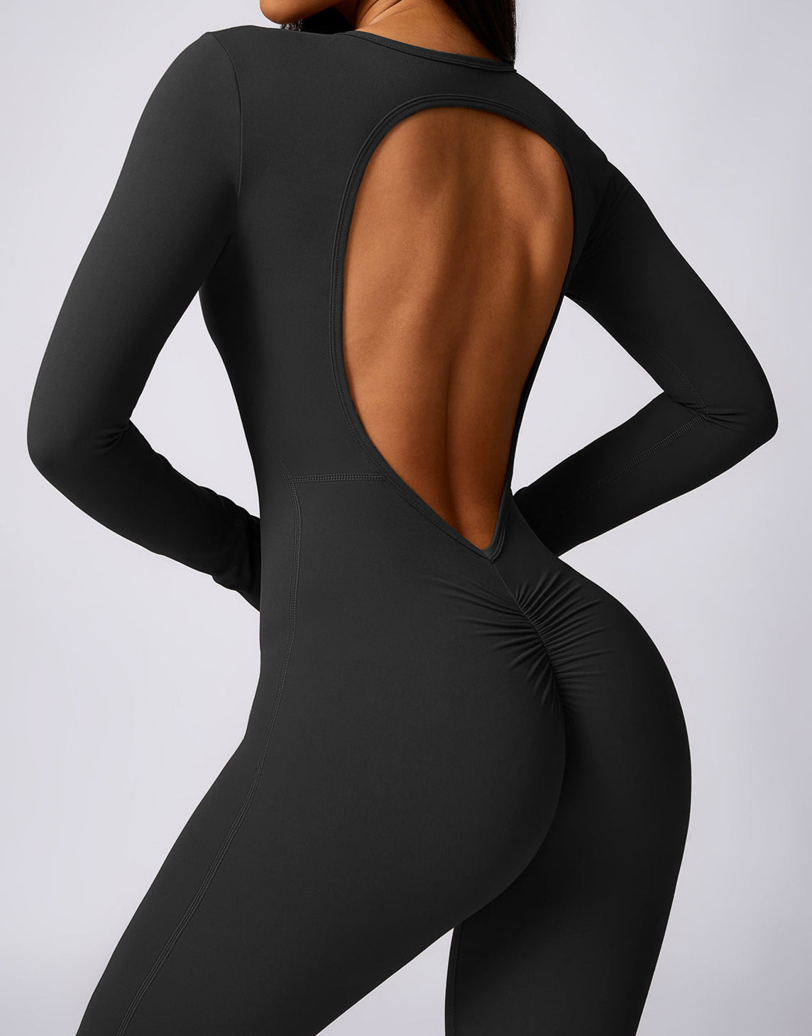 Long Sleeve Yoga Jumpsuit