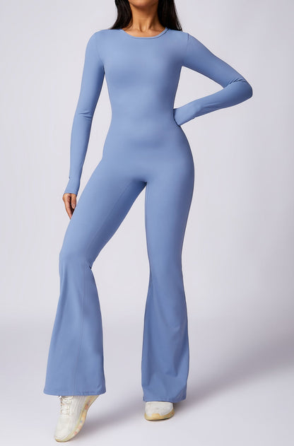 Long Sleeve Yoga Jumpsuit