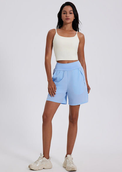 High Waist Loose Shorts